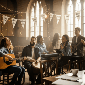 iglesia amigos alabanza